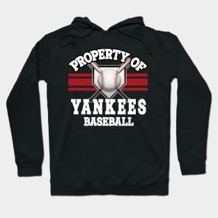 Proud Name Yankees Graphic Property Vintage Baseball Hoodie